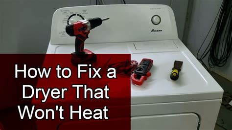 heat pump dryer not working